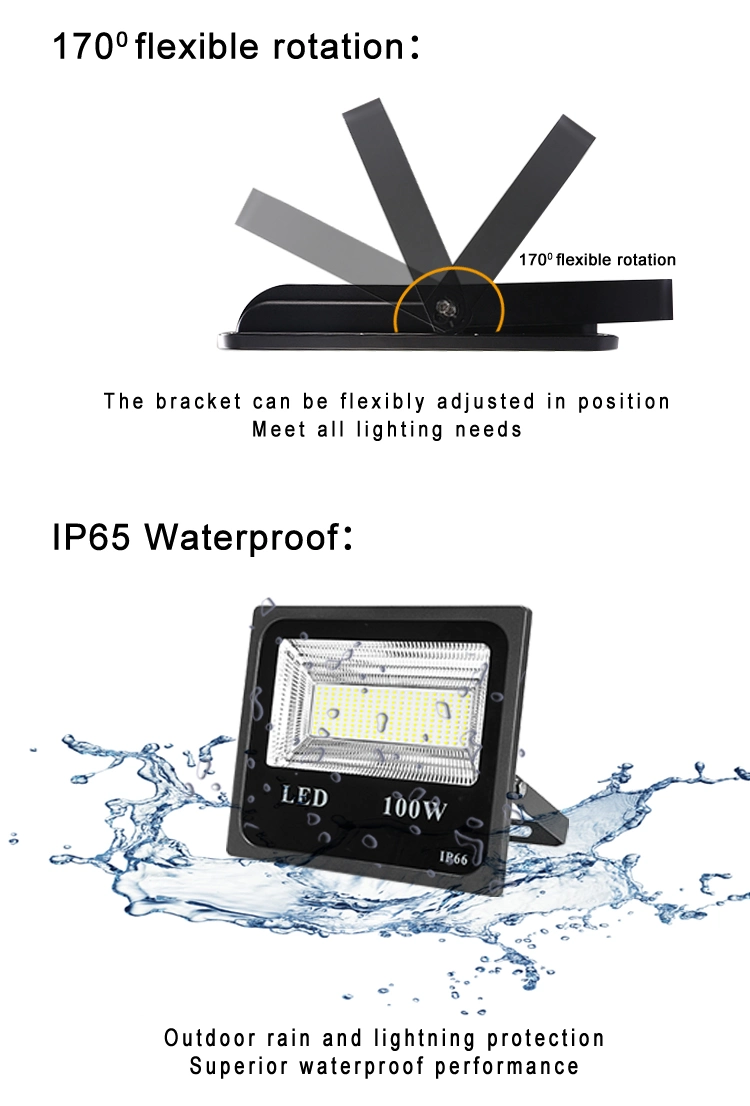 Smart RGB Integrated Marine IP66 Outdoor Halogen Light Price 10W LED Flood Light